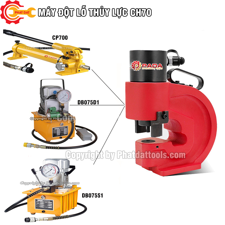 Máy Đột Lỗ Thủy Lực CH70