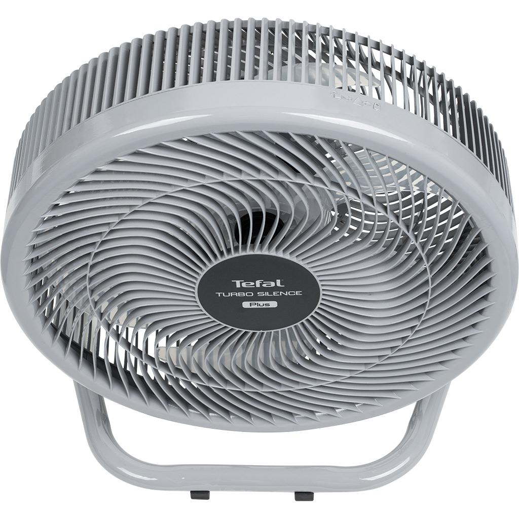 Quạt sàn Tefal Turbo Silence Plus VH686790 - Xám Cánh Trắng - Hàng chính hãng