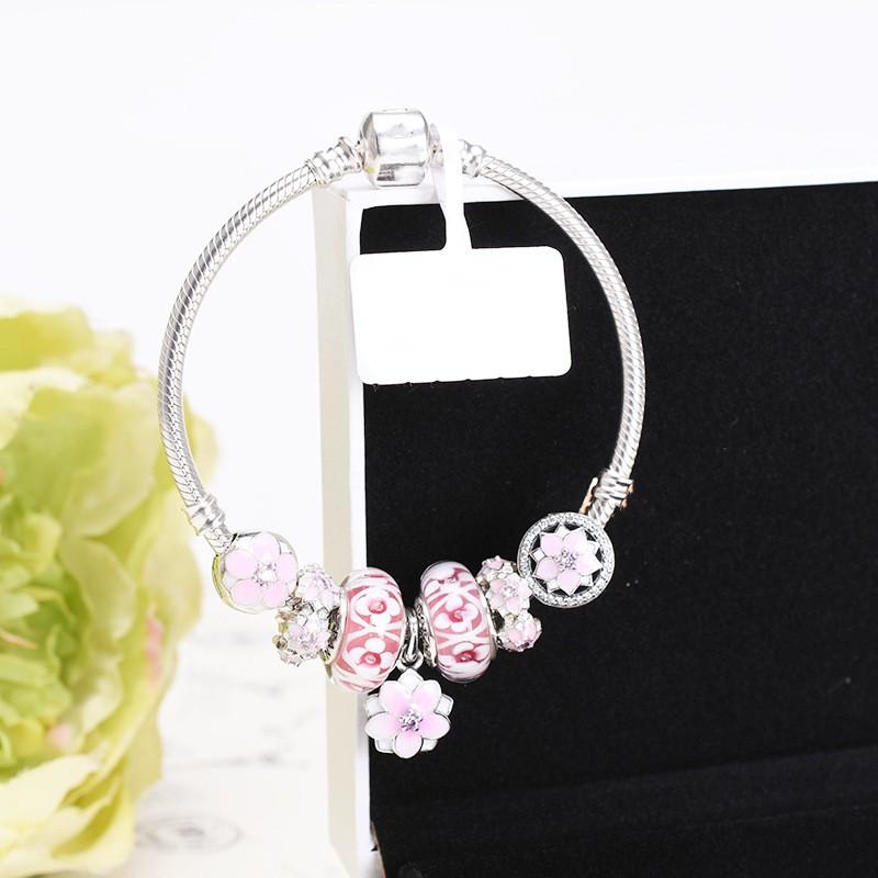 Vòng Bạc S925 ALE Cao Cấp - Vòng Charm Bạc Chuẩn S925 - Mã sản phẩm VONGBAC_DN077