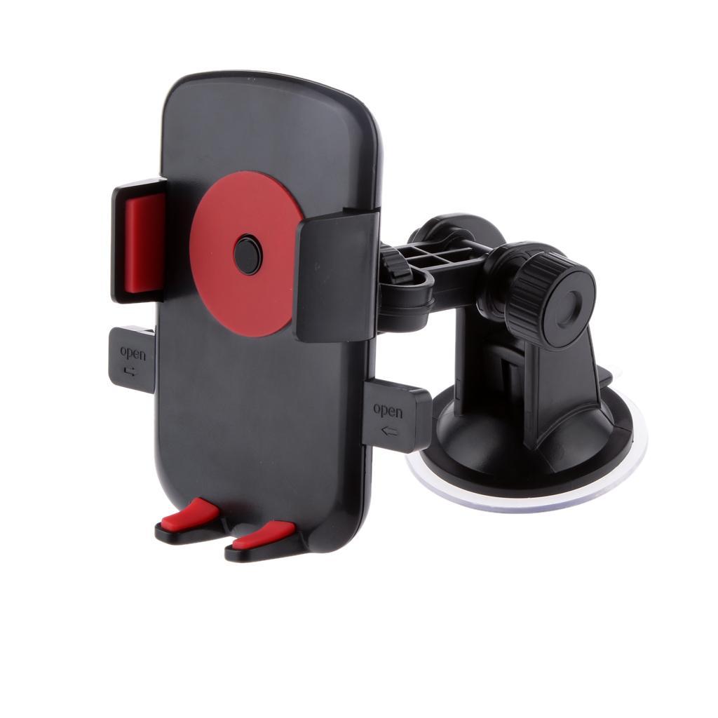 Universal Cell Mobile Phone Holder In Car Dashboard GPS Arm Mount Stand Crad