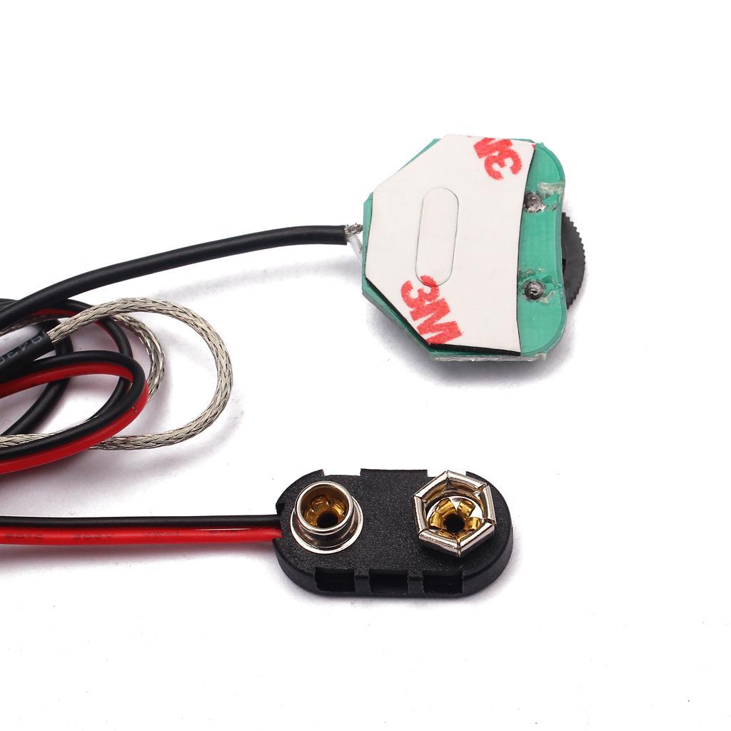 Plug Piezo Pickup  for Acoustic Folk  Box Guitar Accessory