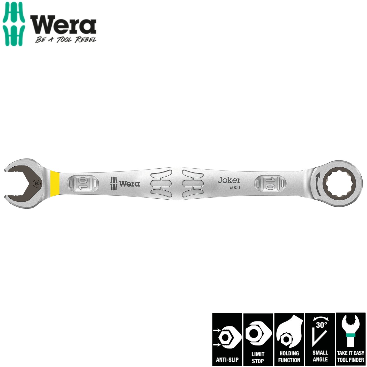 Cờ Lê Tròng Cóc Joker 10 X 159mm Wera 05073270001