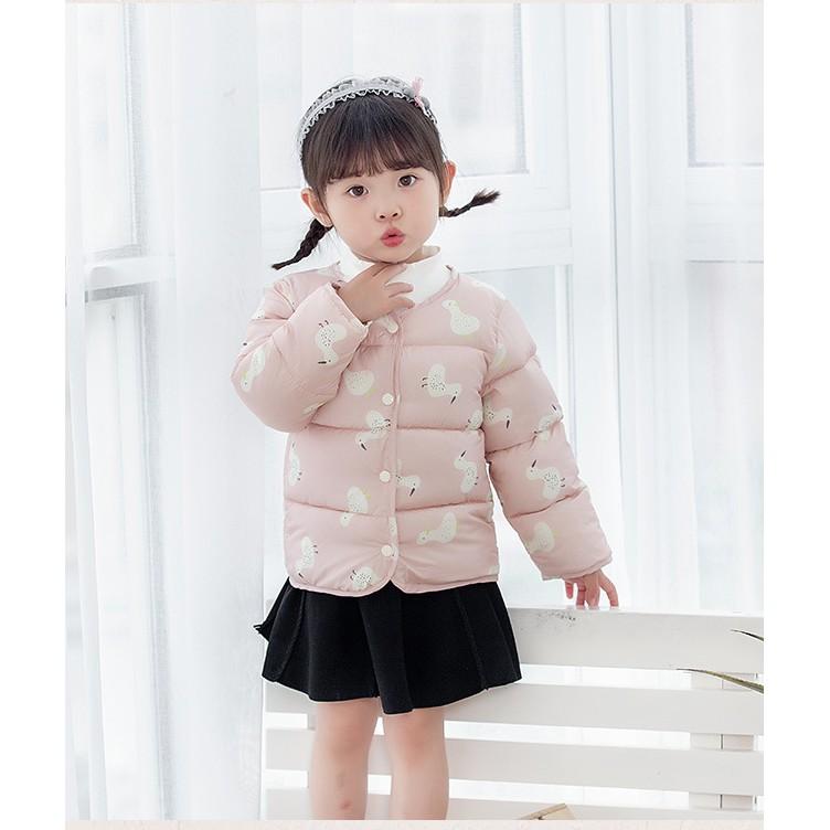 Áo phao bé ️️ Áo Phao Lông Vũ Xuất Hàn Cho Bé Từ 1-5 Tuổi