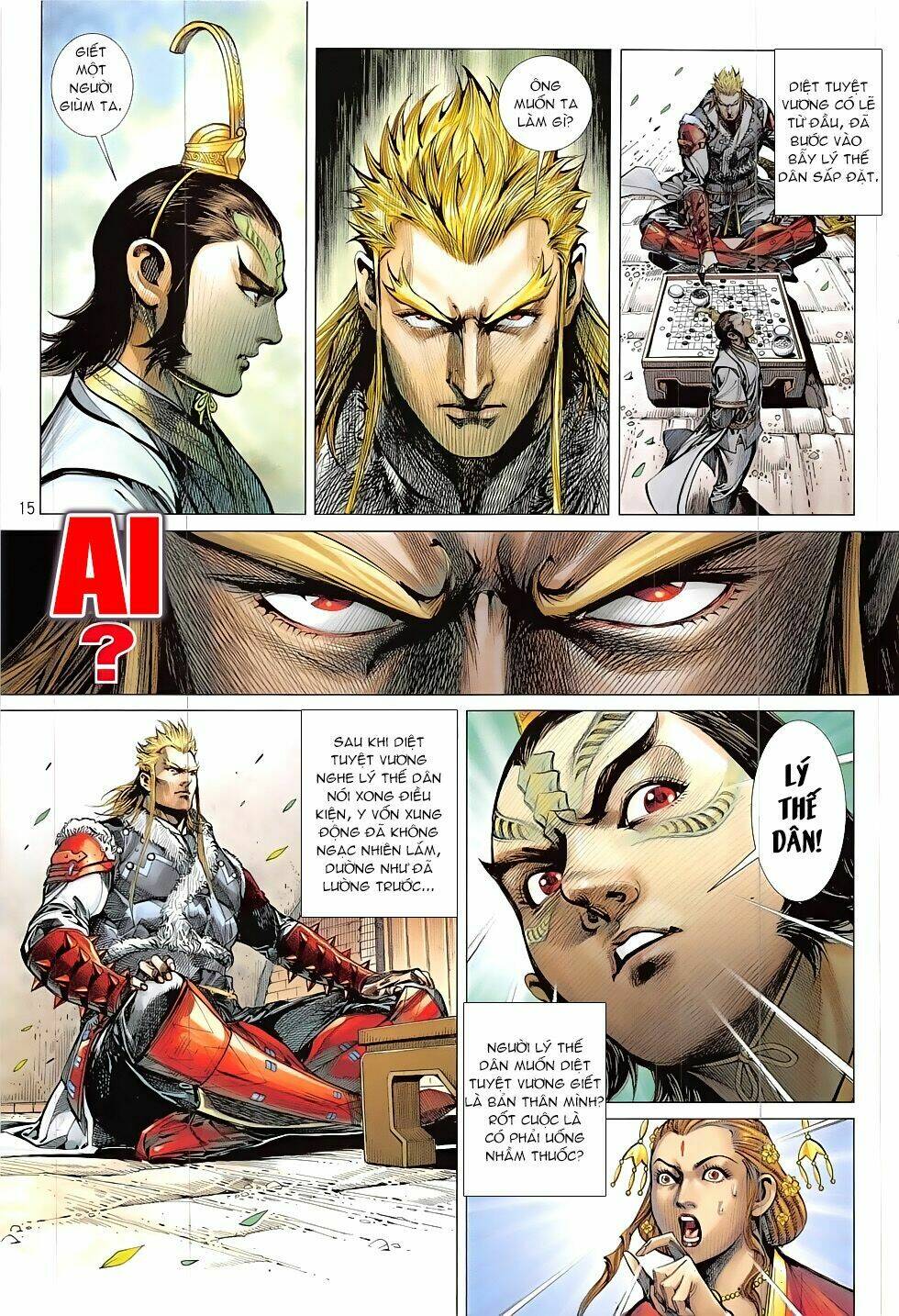 thiết tướng tung hoành (cựu tác) chapter 202 15