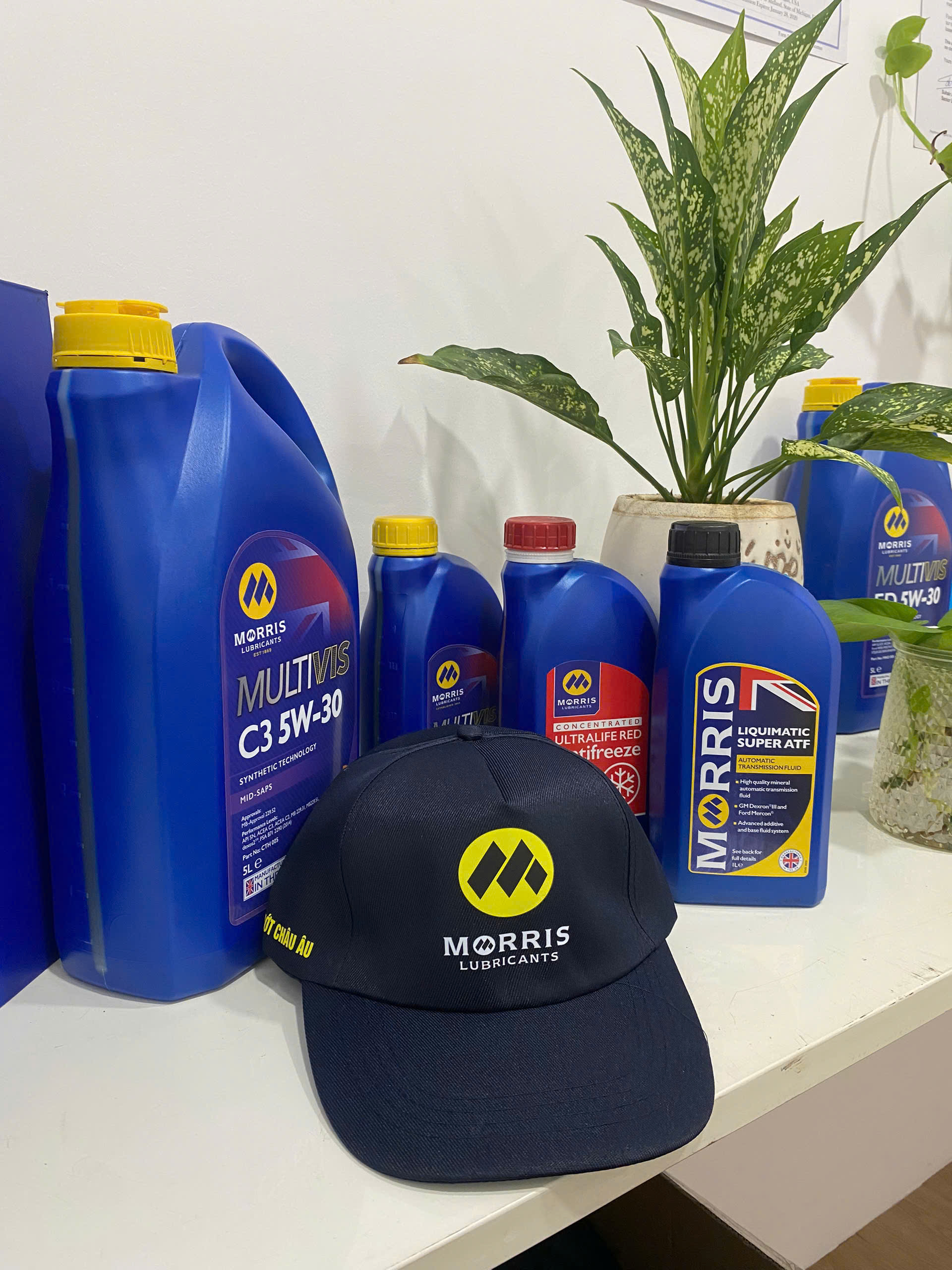Mũ lưỡi trai nón kết Morris Lubricants