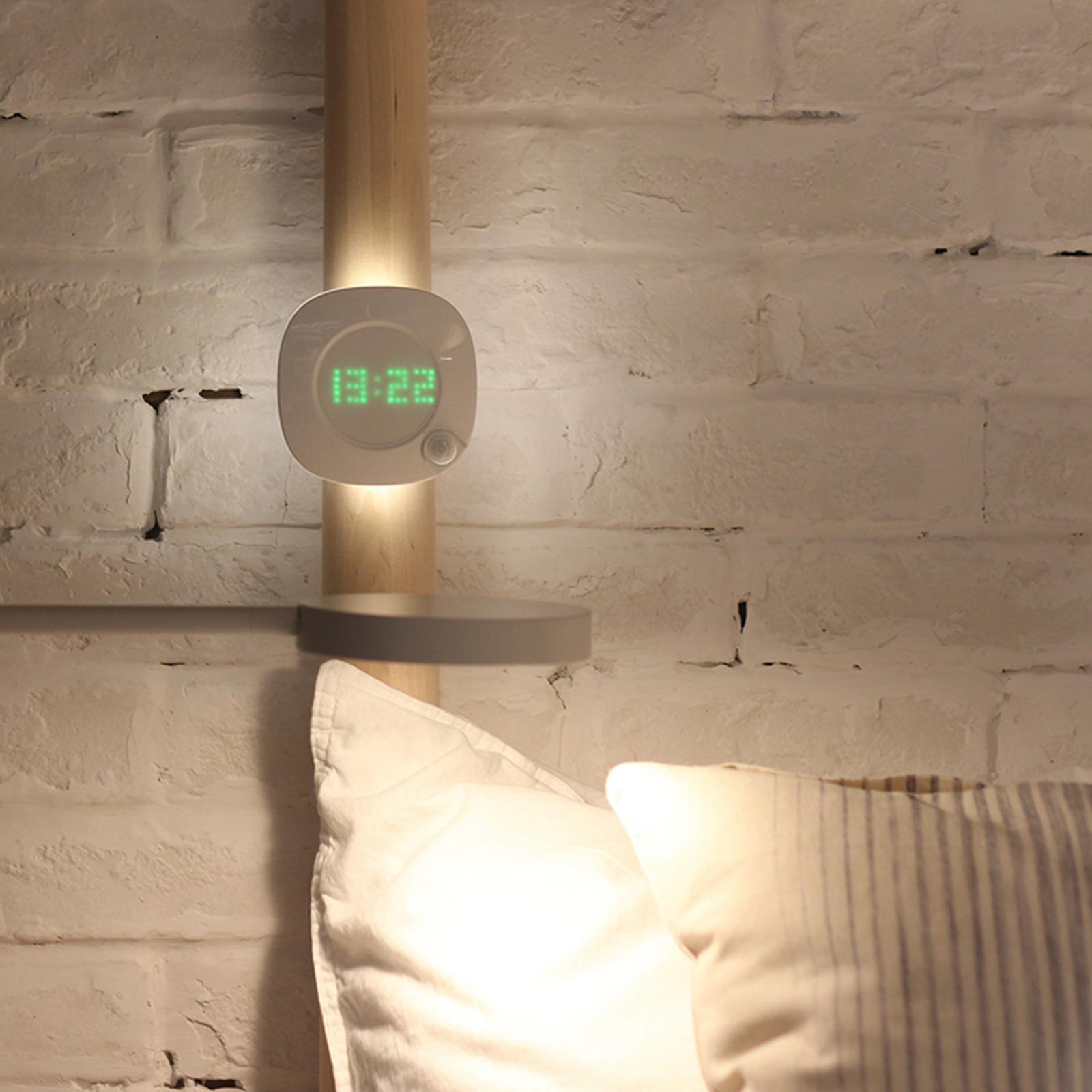 Motion Sensor Led Night Light Backlight Wall Clock