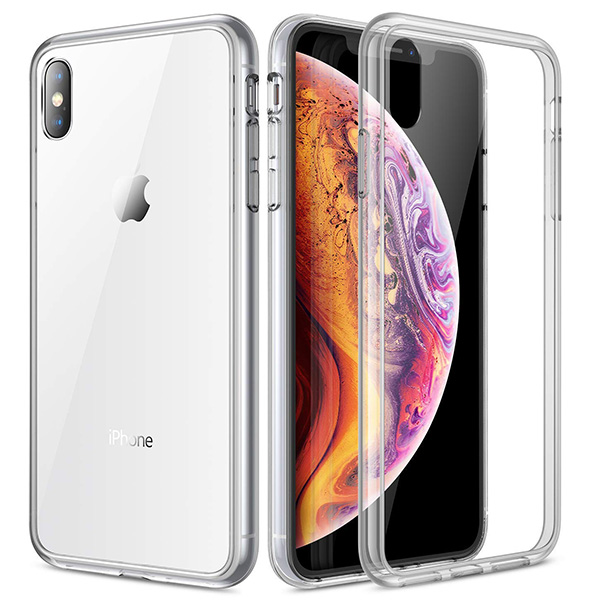 Ốp lưng kính cường lực trong suốt cho iPhone XSMax