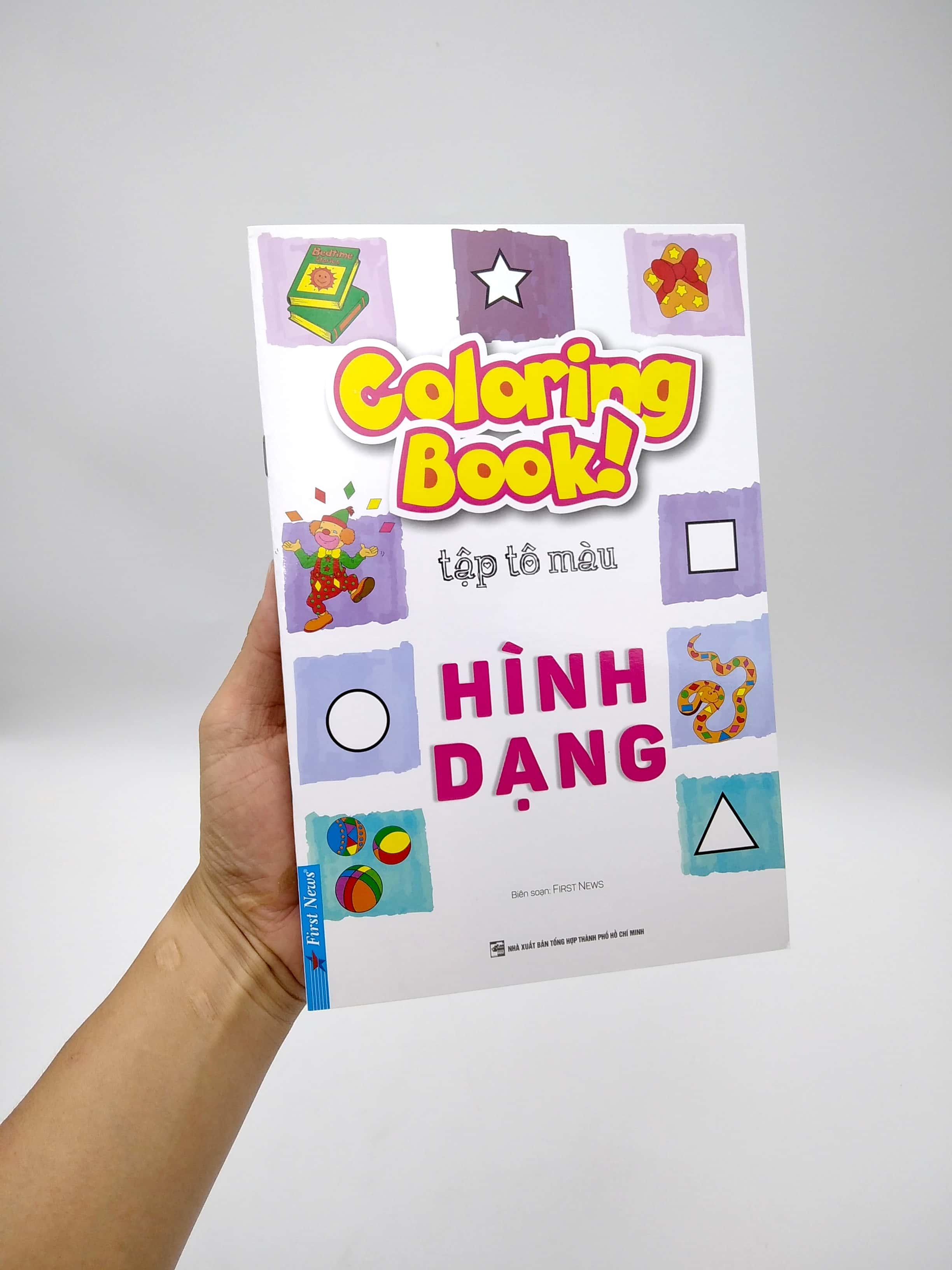 Coloring Book - Tập Tô Màu - Hình Dạng
