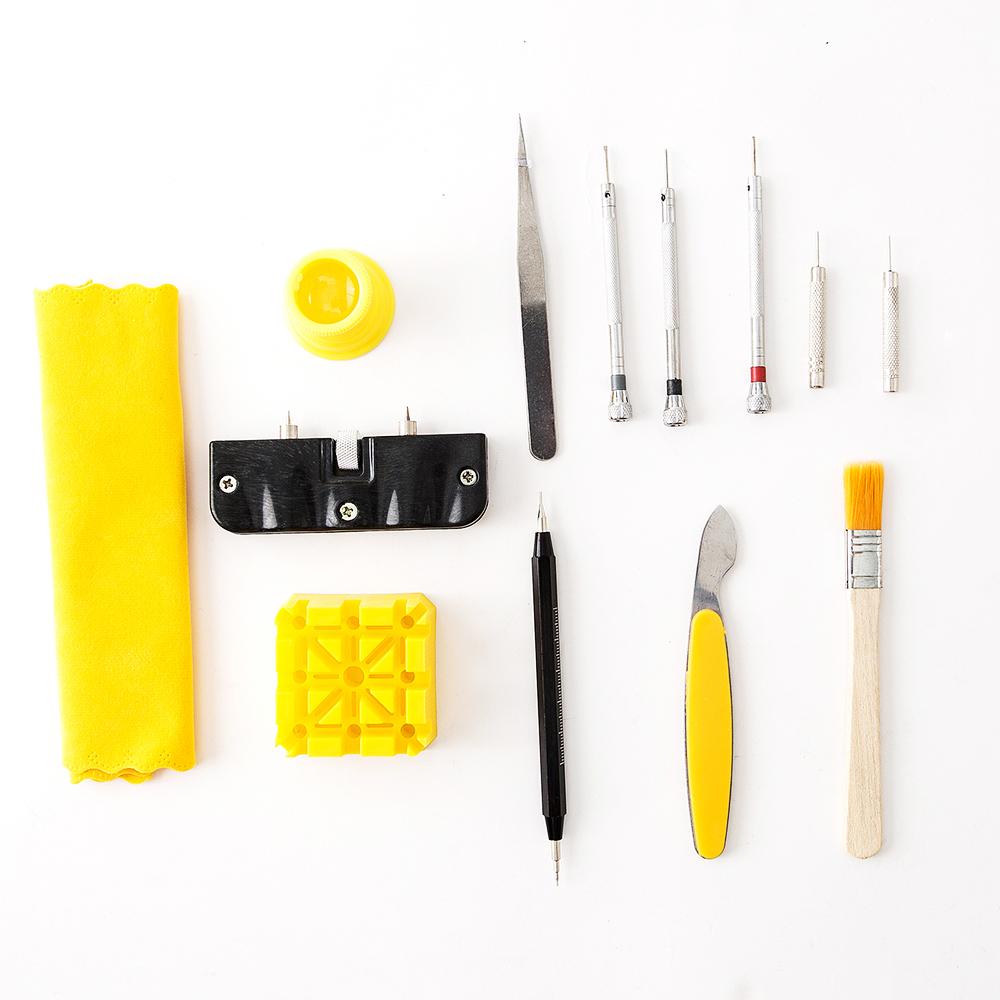 Bộ công cụ sửa chữa đồng hồ tua vít thanh lò xo YD041 33PCS