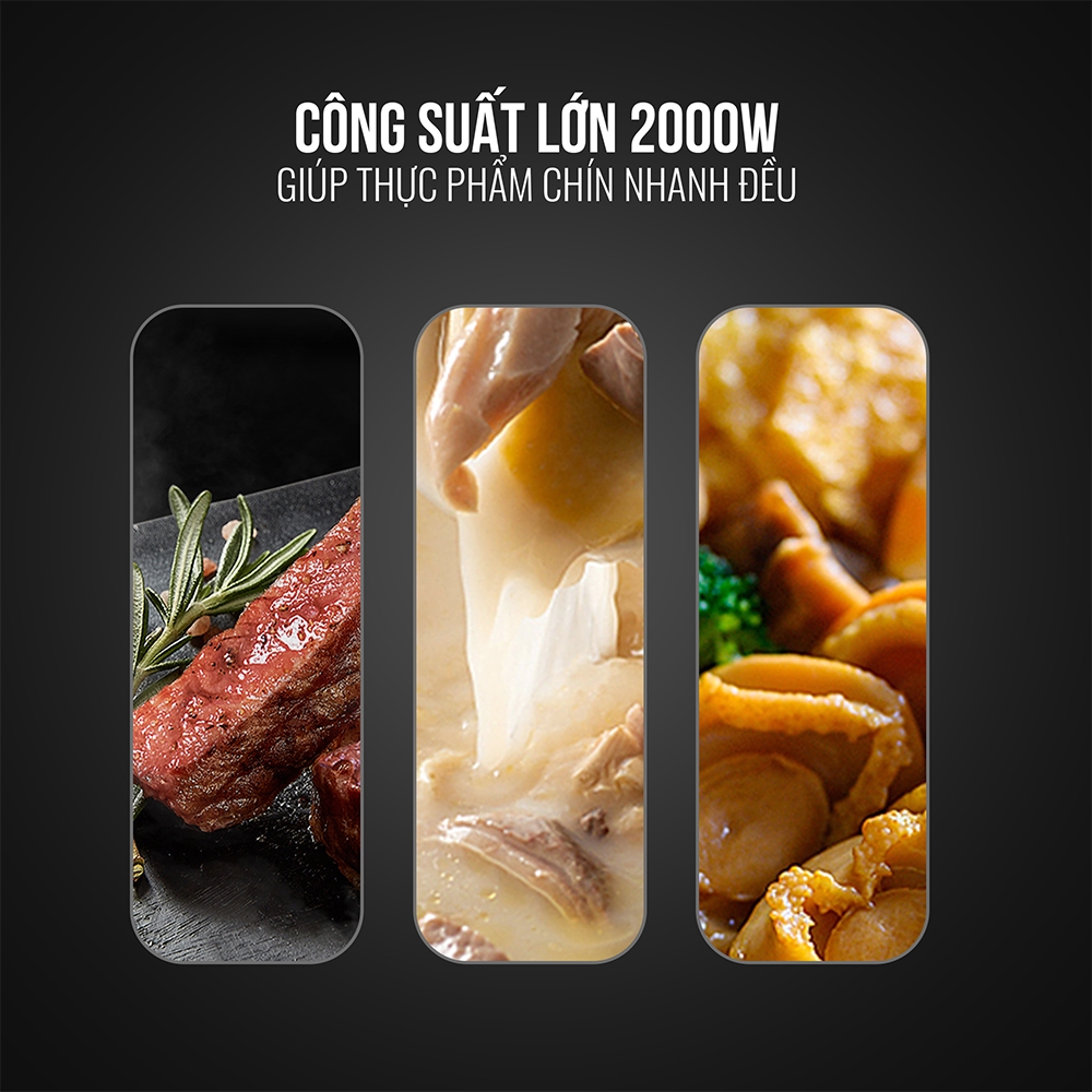 Lò Chiên Hơi Nước Elmich AFE-3944 - Hàng Chính Hãng
