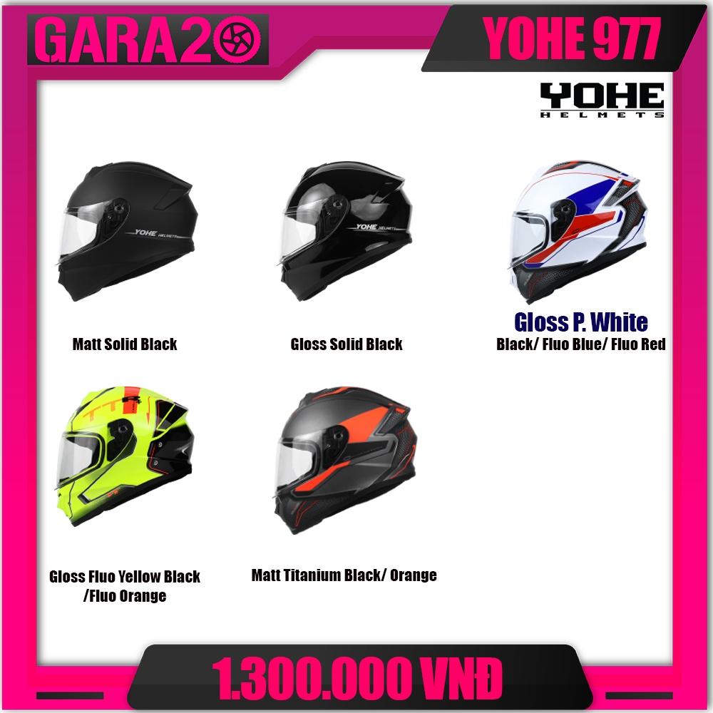 MŨ BẢO HIỂM FULLFACE YOHE 977 - GARA20