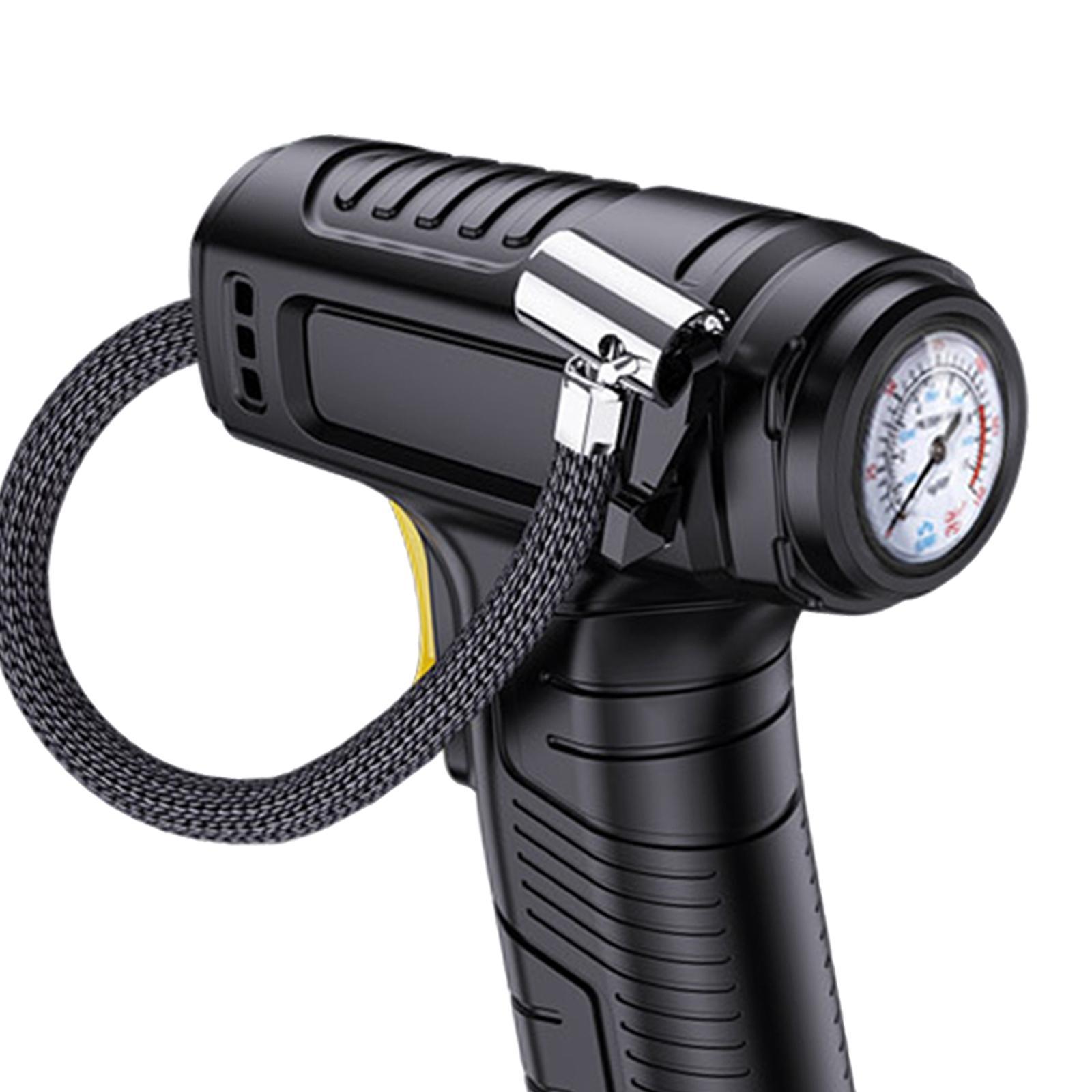 Tire Air Pump Compact Vehicles Inflatable Pump for Bicycles Truck Balls Pointer
