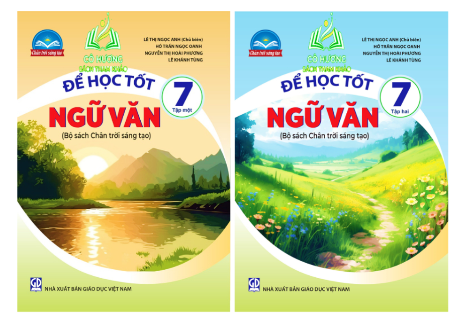Sách - Combo Để học tốt ngữ văn 7 - tập 1 + 2 ( chân trời sáng tạo )