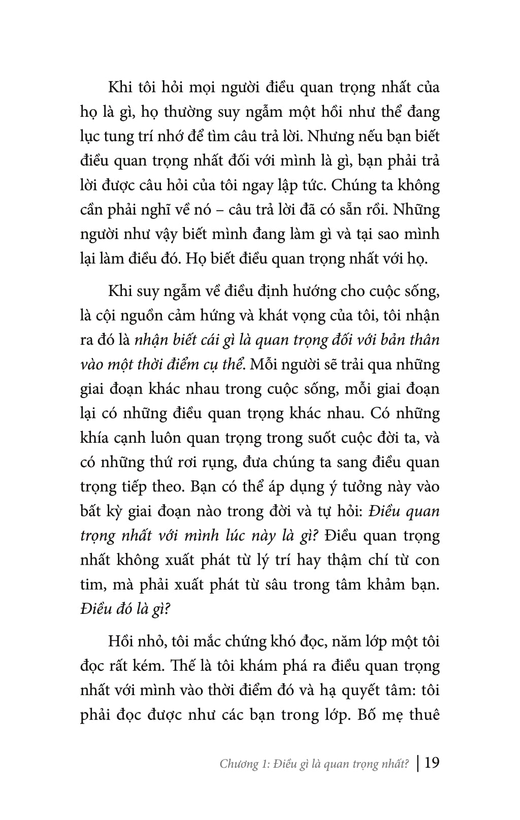 Điều Quan Trọng Nhất - Adyashanti