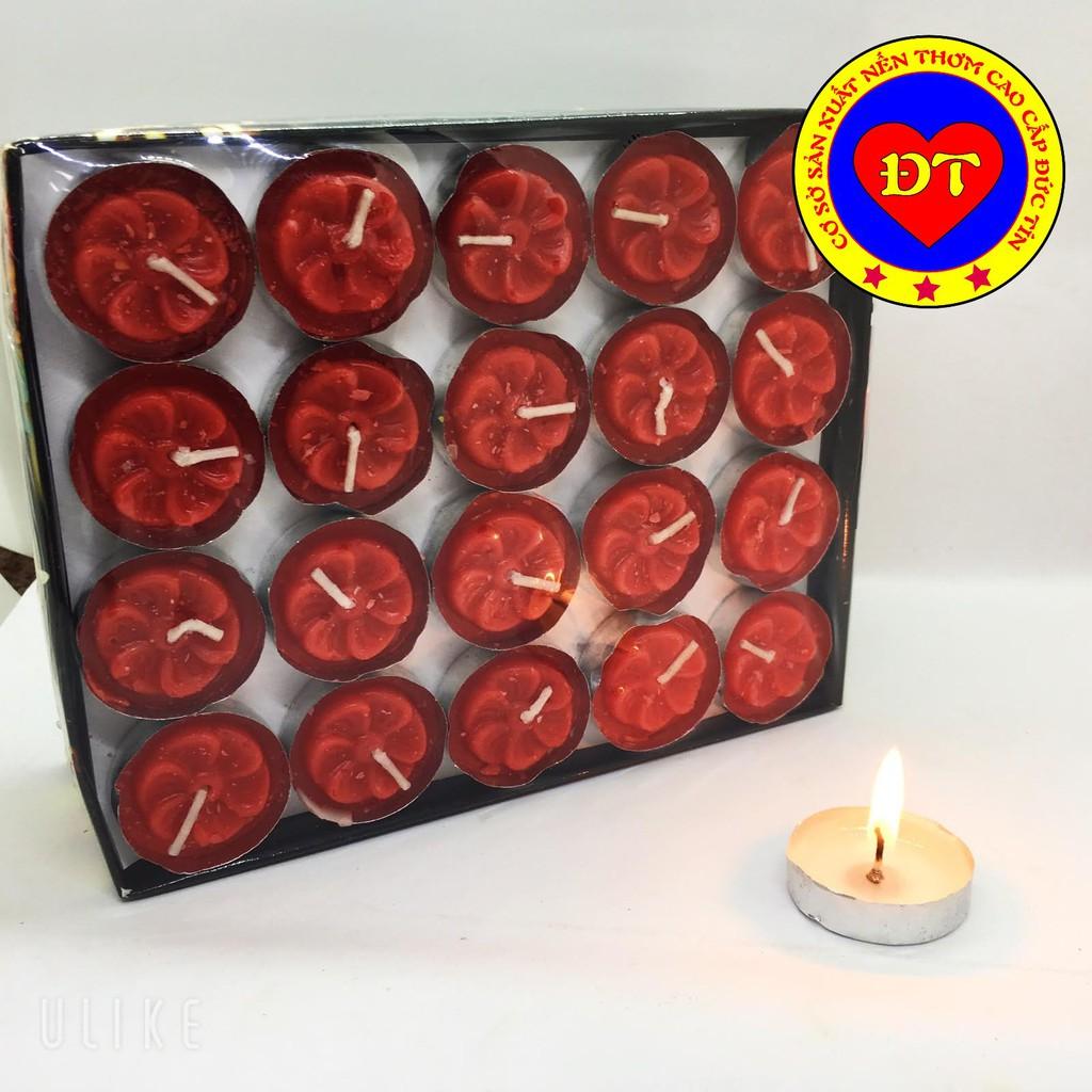 100 Nến tealight cháy 2h không khói không mùi an toàn cho người dử dung