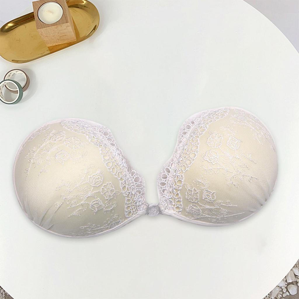 Strapless Invisible Bra Backless Adhesive Push Up Reusable Bra Normal Skin D38