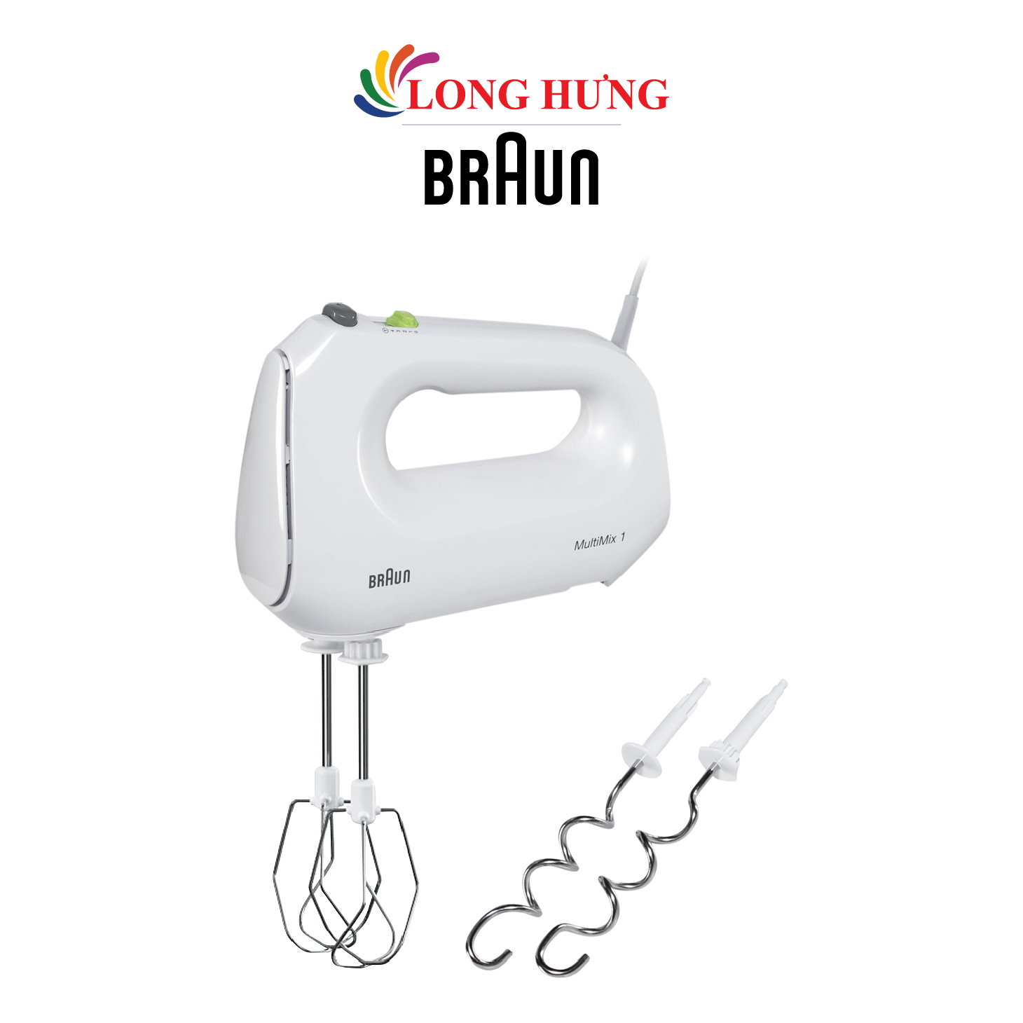 Máy đánh trứng Braun HM1010WH - Hàng chính hãng