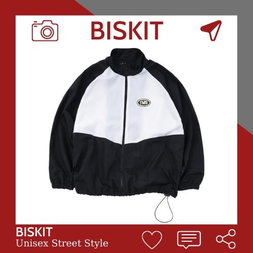 Áo khoác dù TMS nam nữ form rộng Unisex 2 lớp Chống Nắng Siêu Hot ulzzang Jacket Bomber Biskit