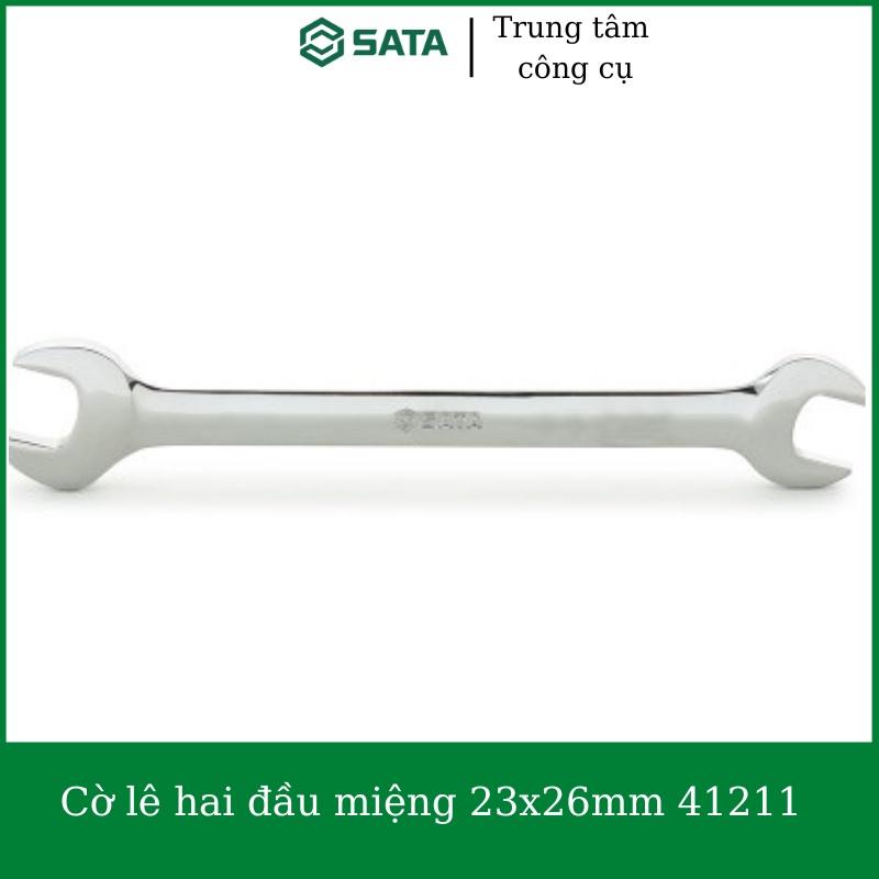 Cờ lê hai đầu miệng 23*26mm - 41211 SATA