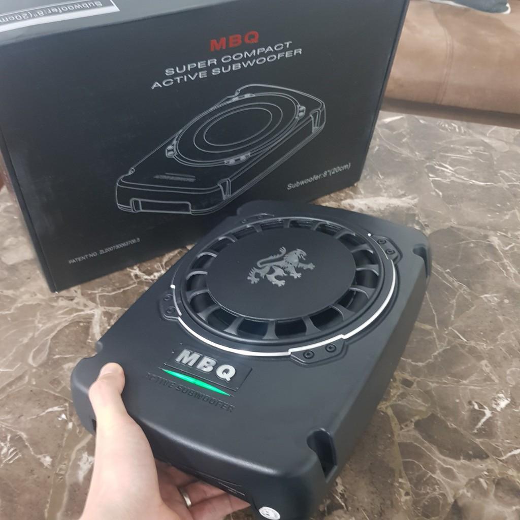 Loa SUB siêu trầm đặt gầm ghế ô tô MBQ Sư Tử MB-8RL - Công suất tối đa: 240W - Hàng Nhập Khẩu