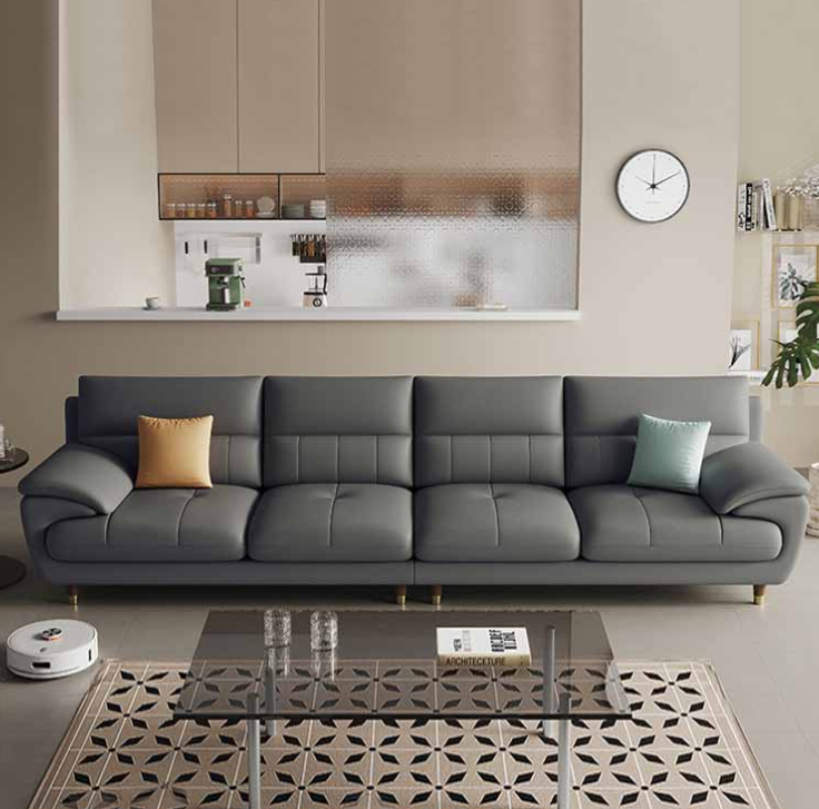 Sofa da góc L cao cấp Juno Sofa(mẫu mới) HDCT-19