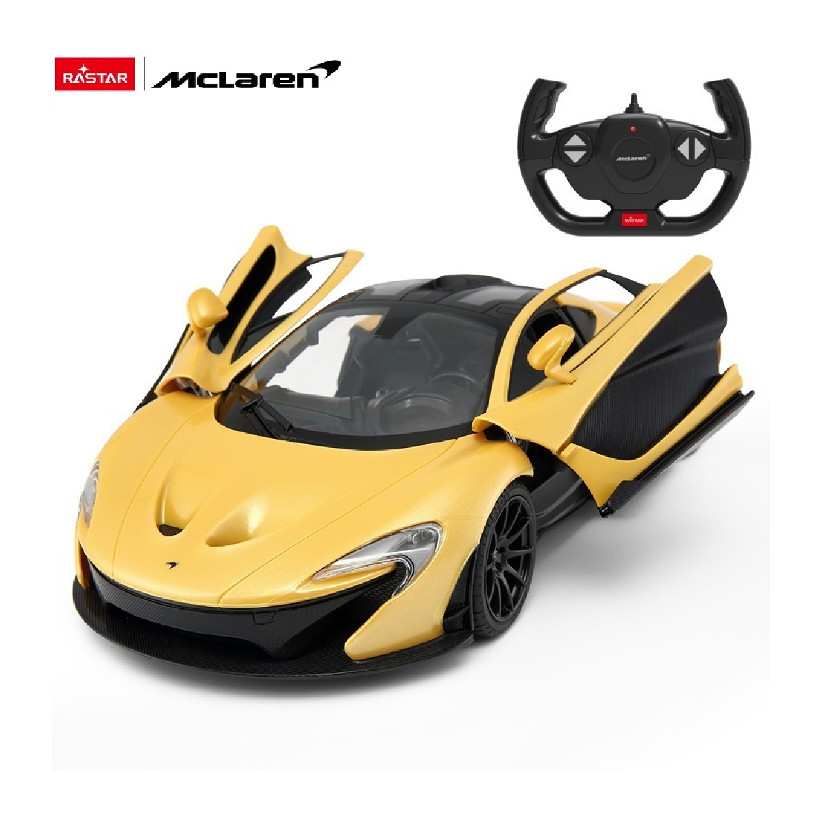 Đồ Chơi Xe Điều Khiển 1:14 Mclaren P1 Mở Cửa Bằng Tay Cam RASTAR R75110-YEL