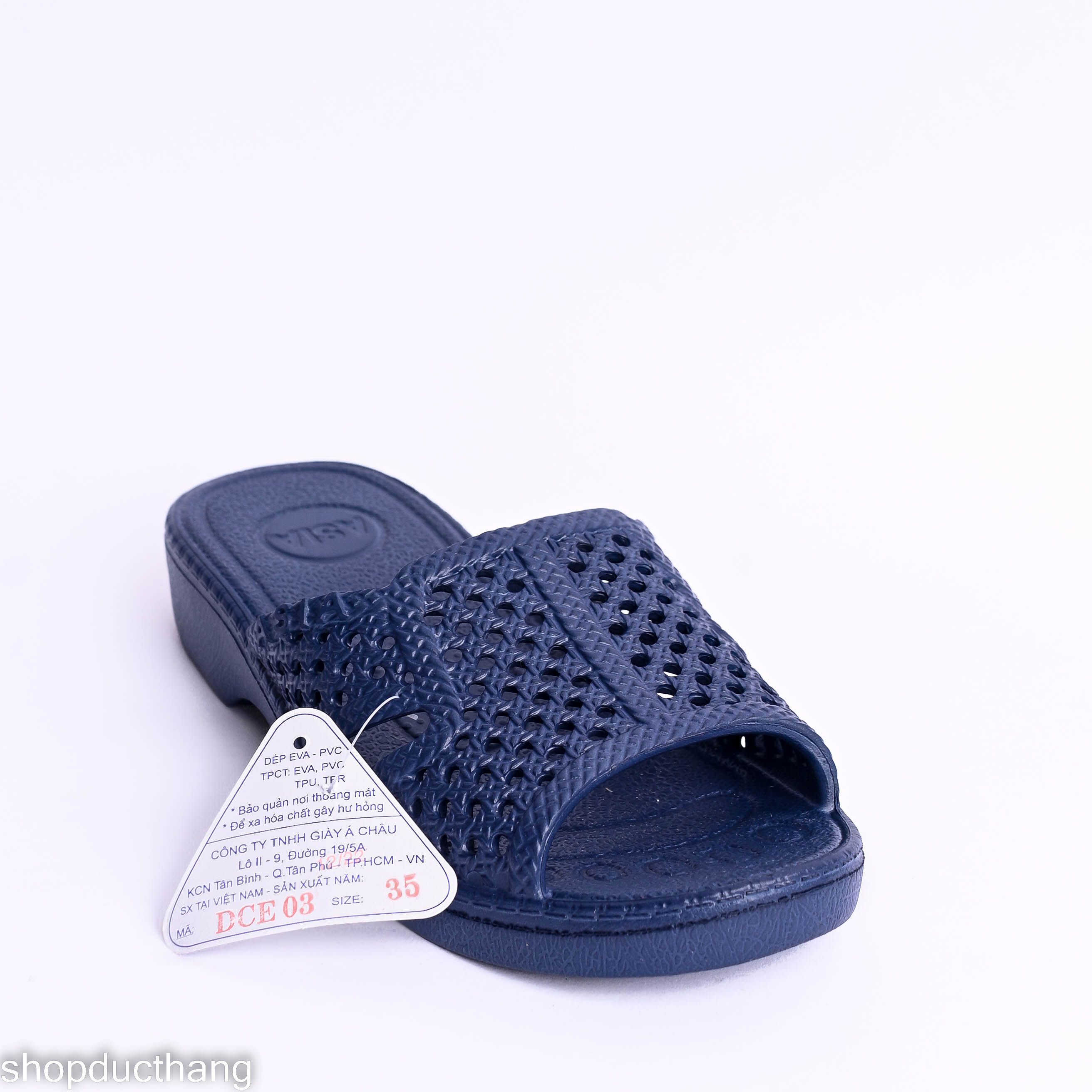 Dép nhựa tổ ong Asia quai ngang (Size 35-44)