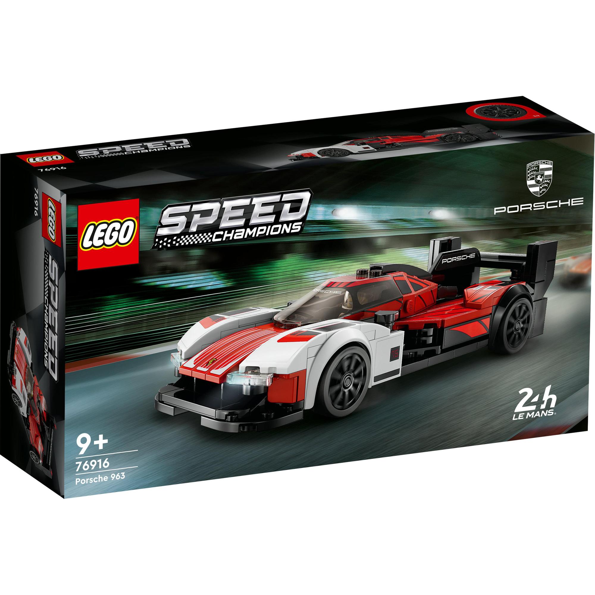 LEGO SPEED CHAMPIONS 76916 Siêu xe Porsche 963 (280 chi tiết)