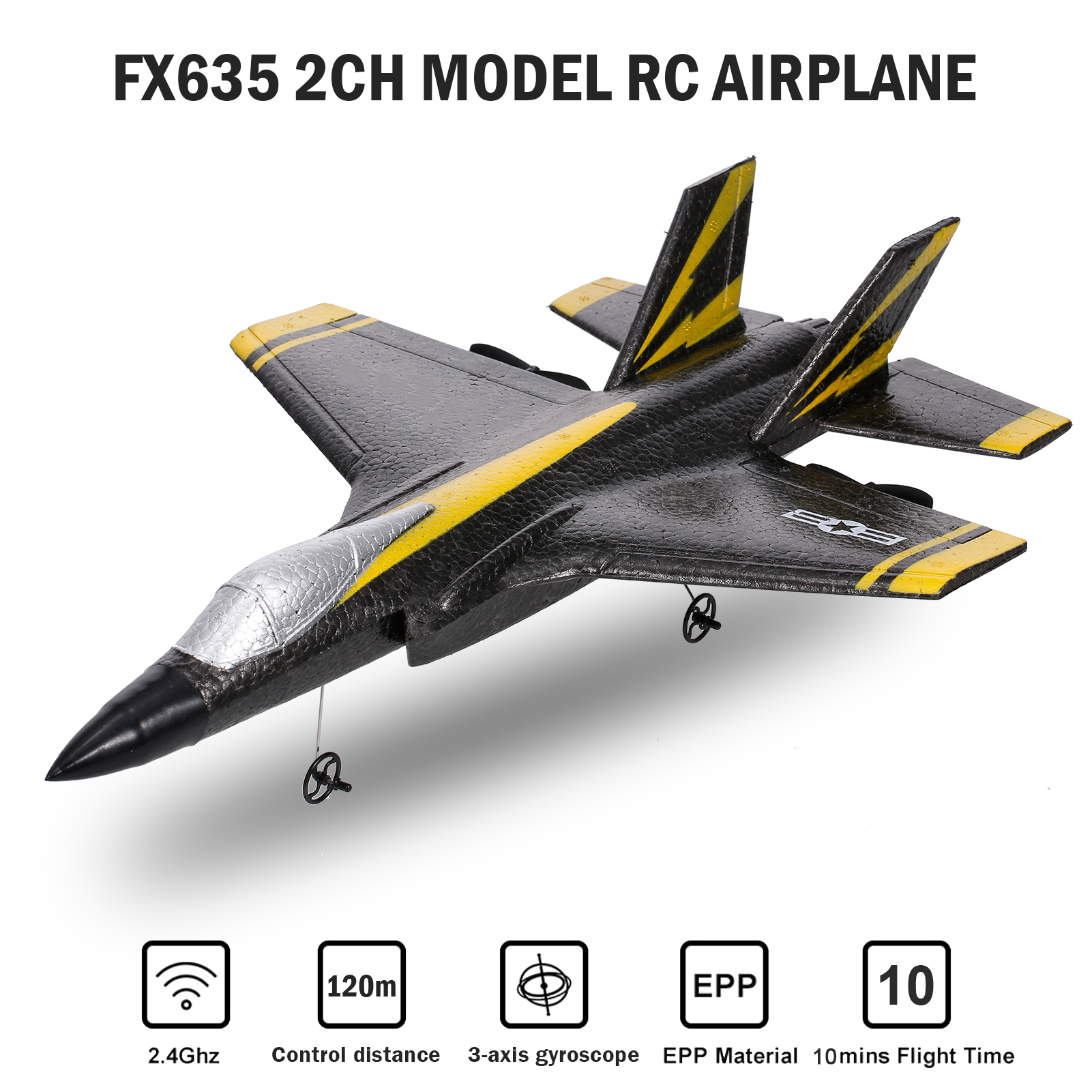 Máy bay điều khiển từ xa RC FX635 2.4Ghz cánh cố định