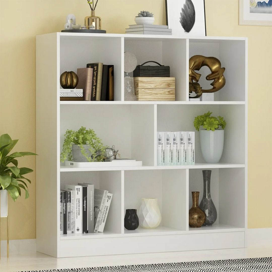 Kệ sách bằng gỗ sang trọng nhẹ nhàng SMLIFE Bridgeman