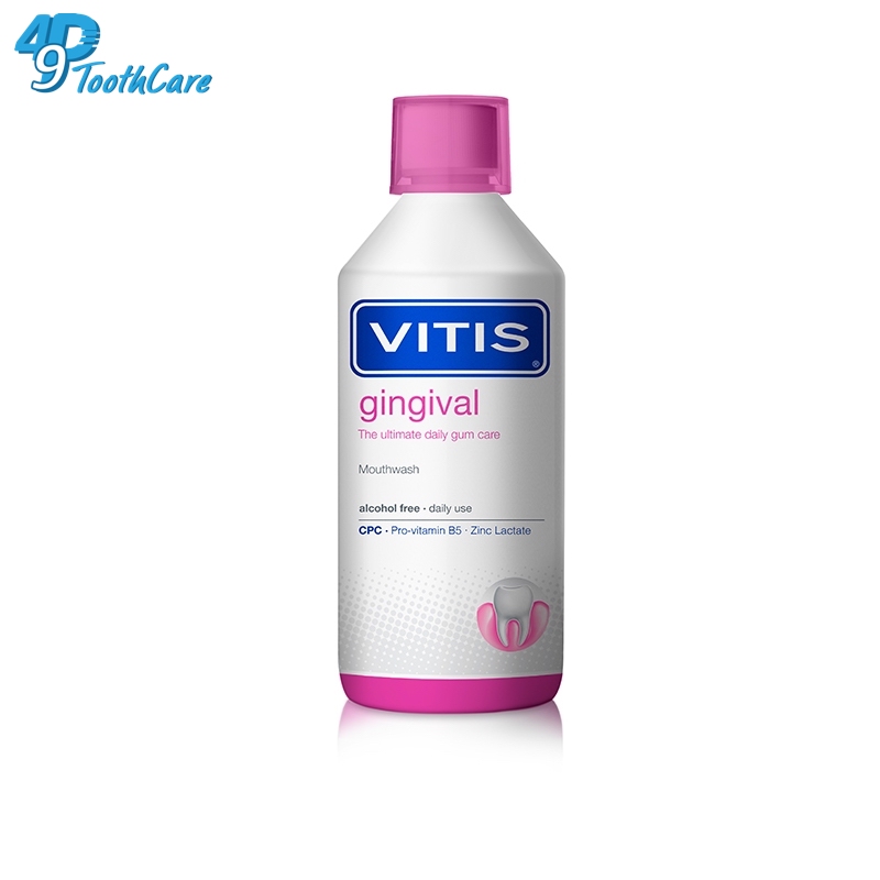 Nước súc miệng dành cho nướu nhạy cảm Vitis Gingival 500ml