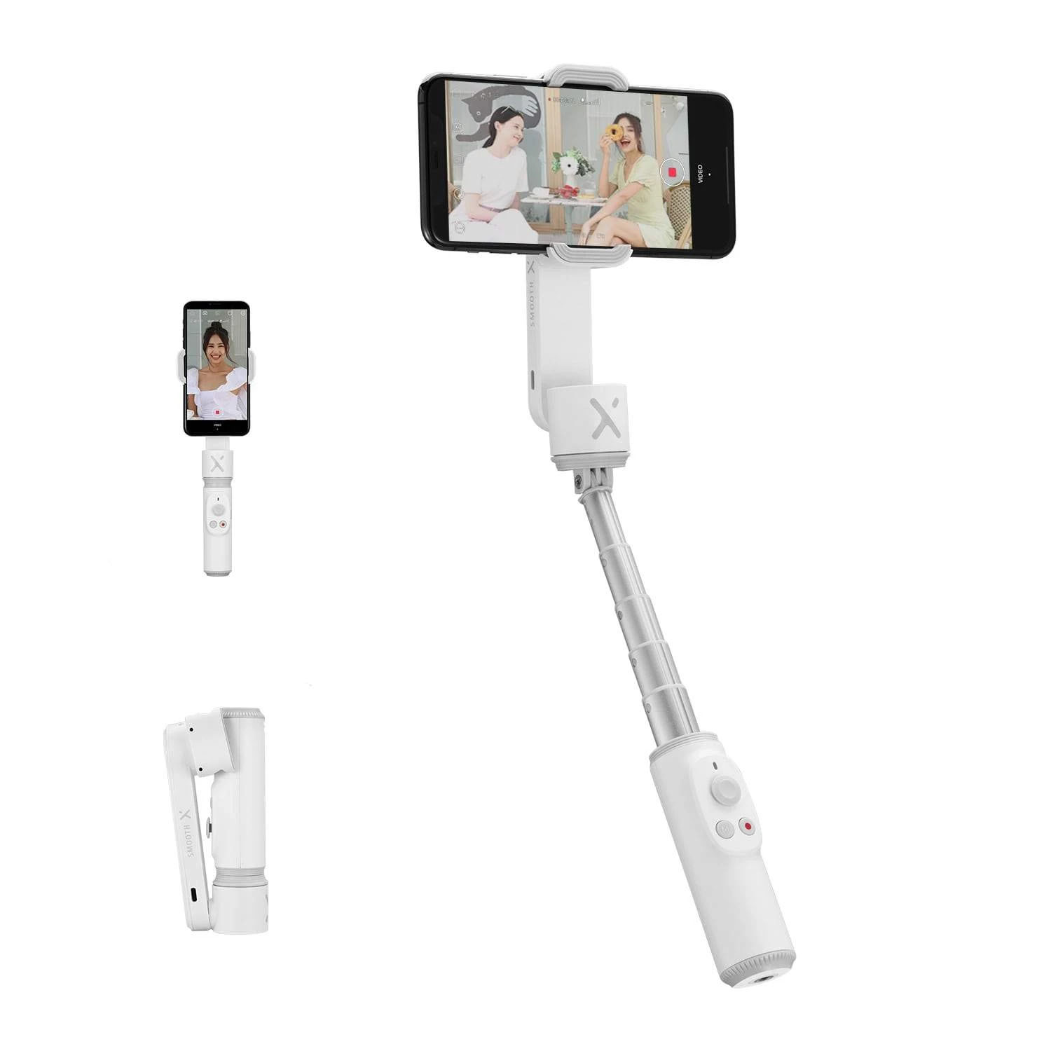 Gimbal Zhiyun Smooth X Trắng - Hàng Chính Hãng