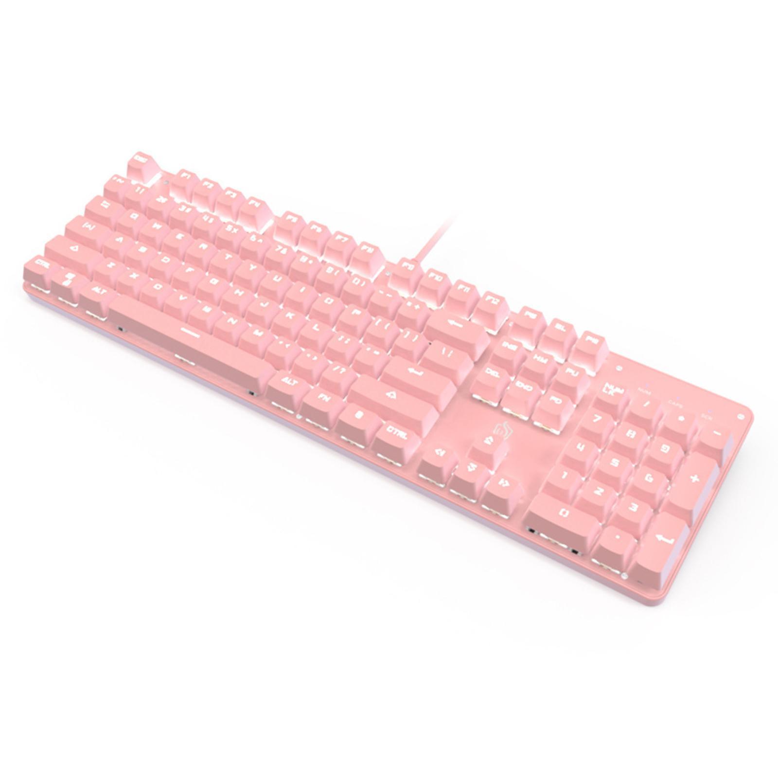 Professional 104 Keys Keyboard, LED Gaming Keyboards Backlit Gaming Keyboard for PC Computer Gamer