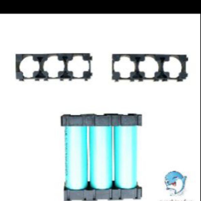 Khung dữ và cố định 3 bin 18650 để chế cháo