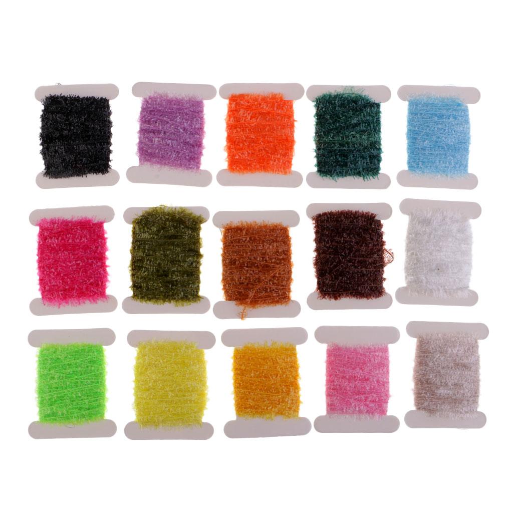 15 Thẻ 5 M/Thẻ Câu Cá Kẹo Thơm Miệng Viền Pha Lê Flash Dòng Nymph Streamers Dụ Làm Đồ Bay chất Liệu