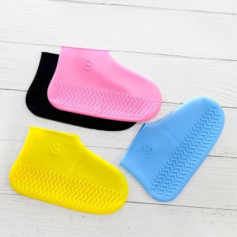 Bọc giày đi mưa Silicon đàn hồi siêu tiện lợi chọn màu và size magic