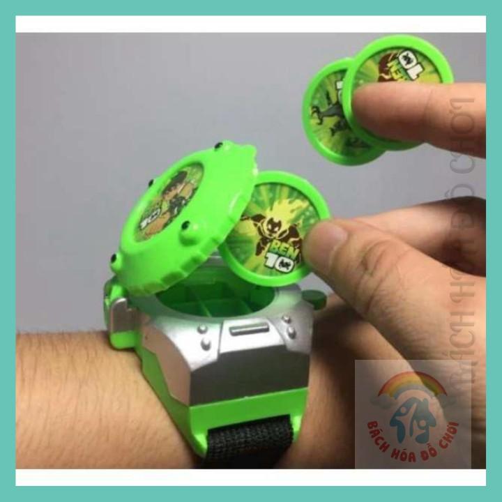 đồng hồ ben 10 cho bé  bắn đĩa