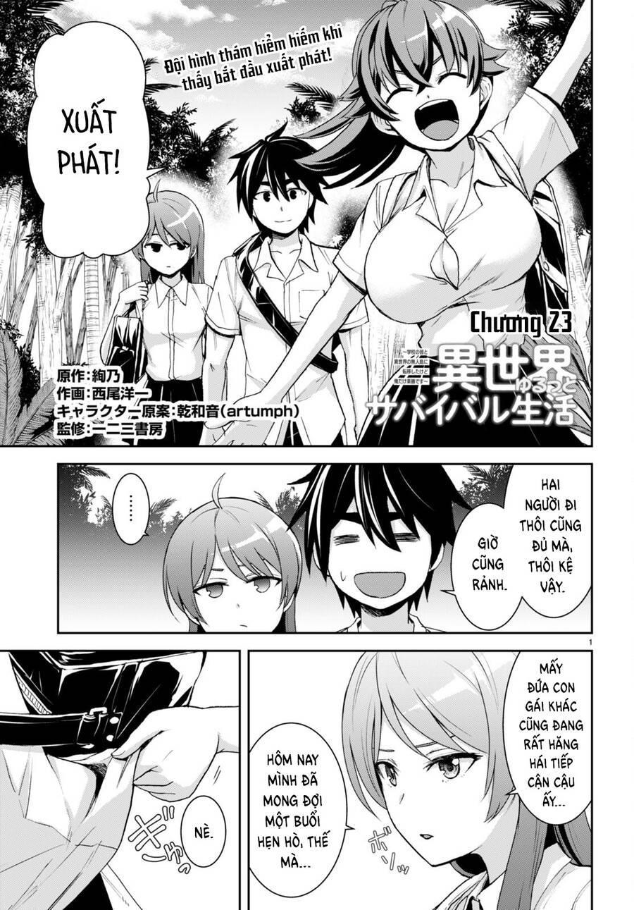 isekai yurutto survival seikatsu: gakkou no minna to isekai no mujintou ni tenishitakedo ore dake chapter 23 5