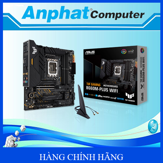 Bo mạch chủ Main ASUS TUF GAMING B660M-PLUS WIFI Socket LGA 1700 - Hàng Chính Hãng