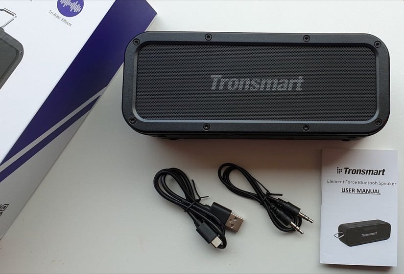 Loa Bluetooth Không Dây Tronsmart Element Force+ 40W v5.0 Công nghệ SoundPulse Chống nước IPX7- Hàng chính hãng