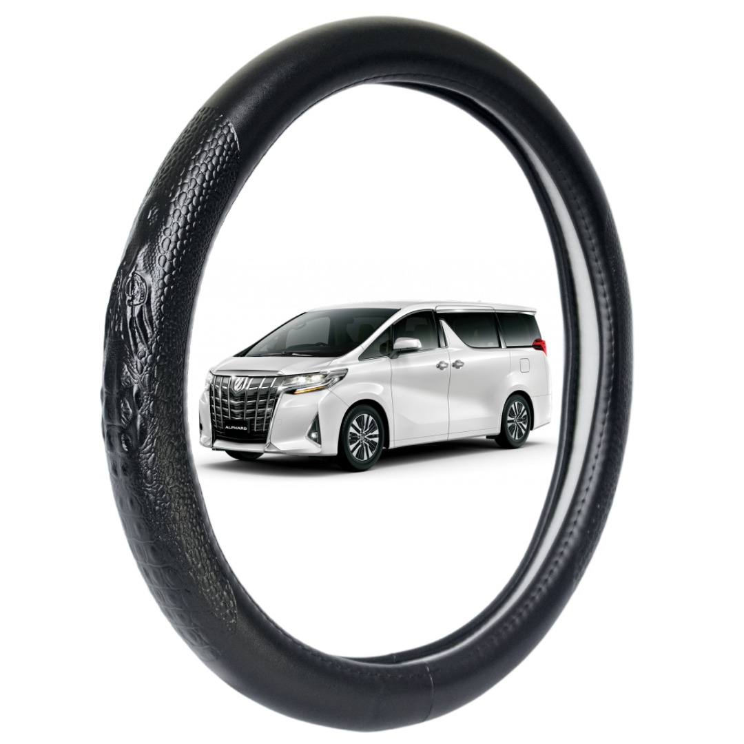 Bọc Vô Lăng ô tô TOYOTA ALPHARD | Da Thật Khâu Tay Cao Cấp - Mã BLAGO
