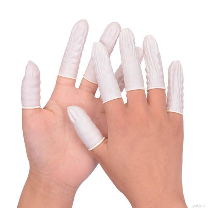 Bộ bao bọc ngón tay bảo vệ dùng 1 lần bằng latex