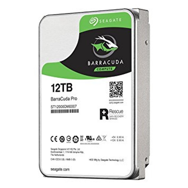 Ổ cứng Seagate BarraCuda Pro 12TB 3.5&quot; ST12000DM0007 - Hàng chính hãng