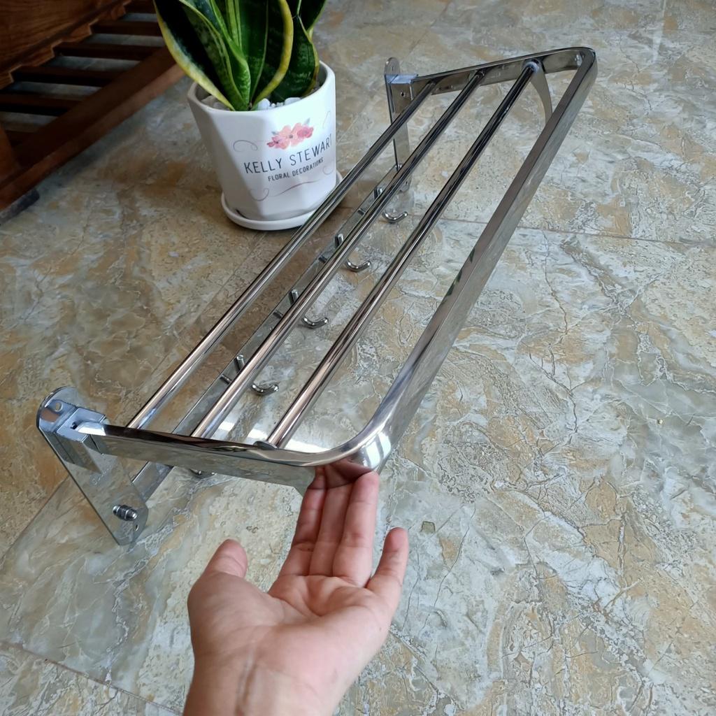 Giá Treo Khăn Nhà Tắm Inox 304