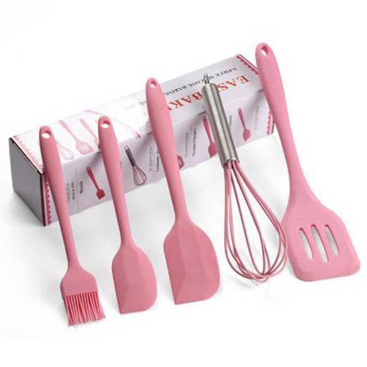 Bộ Dụng Cụ Làm Bánh 5 Món Silicone