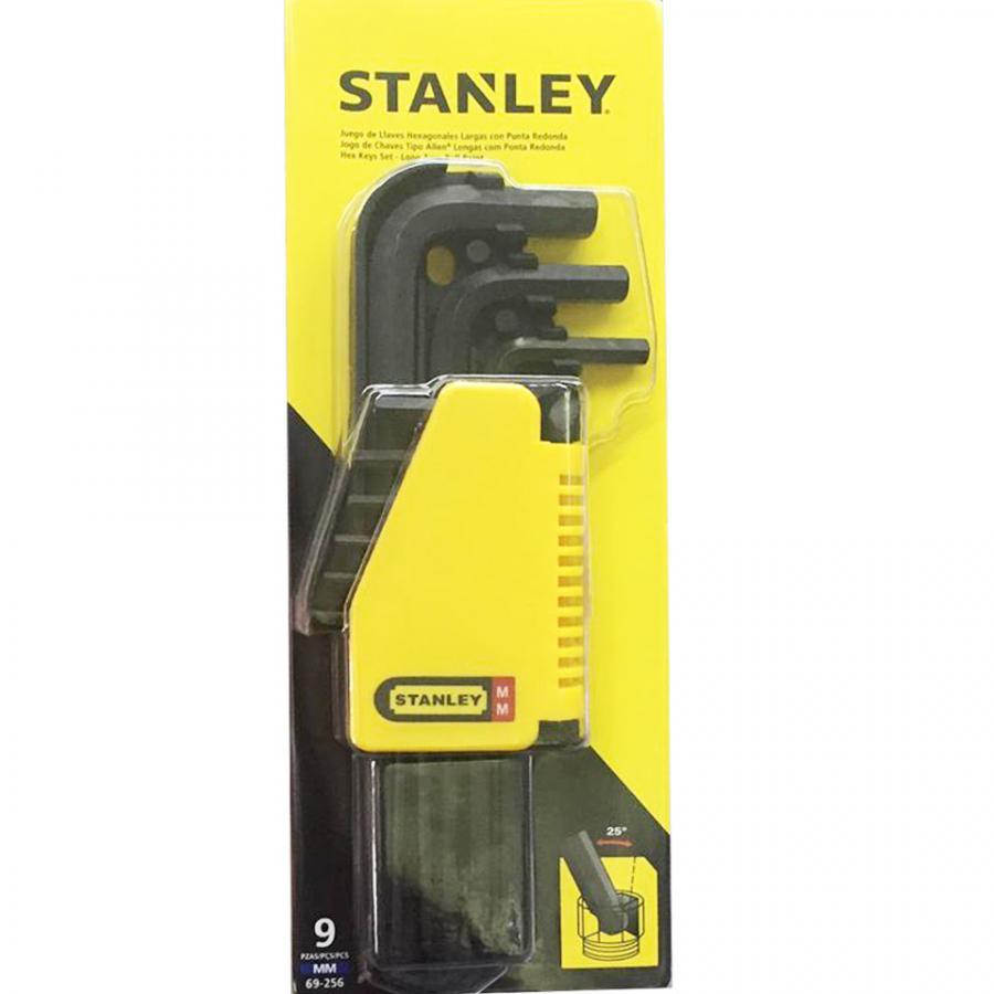 Bộ lục giác 9PCS bi dài STL256-22 STANLEY 23-074