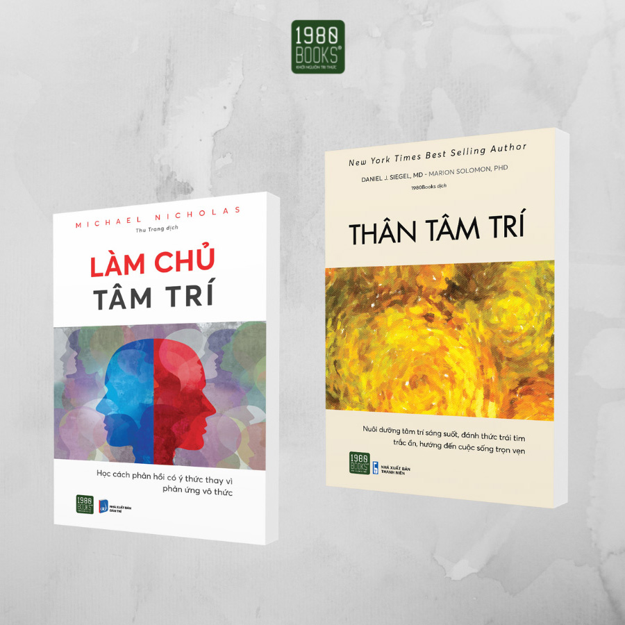 Combo Thân Tâm Trí + Làm Chủ Tâm Trí