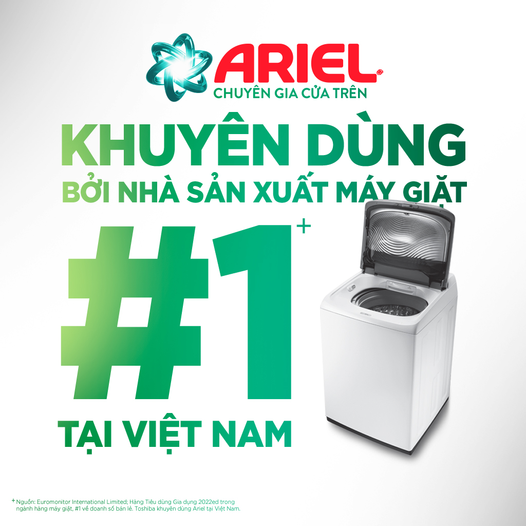 Combo 2 Nước Giặt ARIEL Nắng Mai/Hương Downy Túi 4.1kg/3.9kg x2