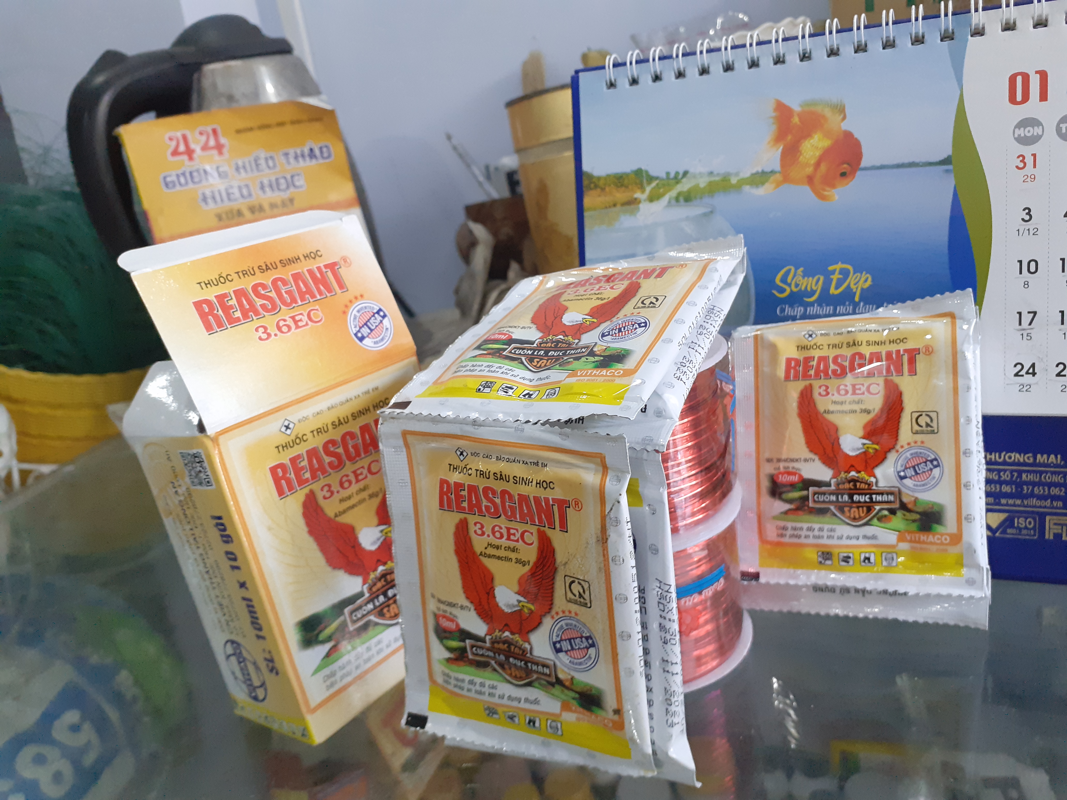 1 gói thuốc trừ sâu sinh học reasgant