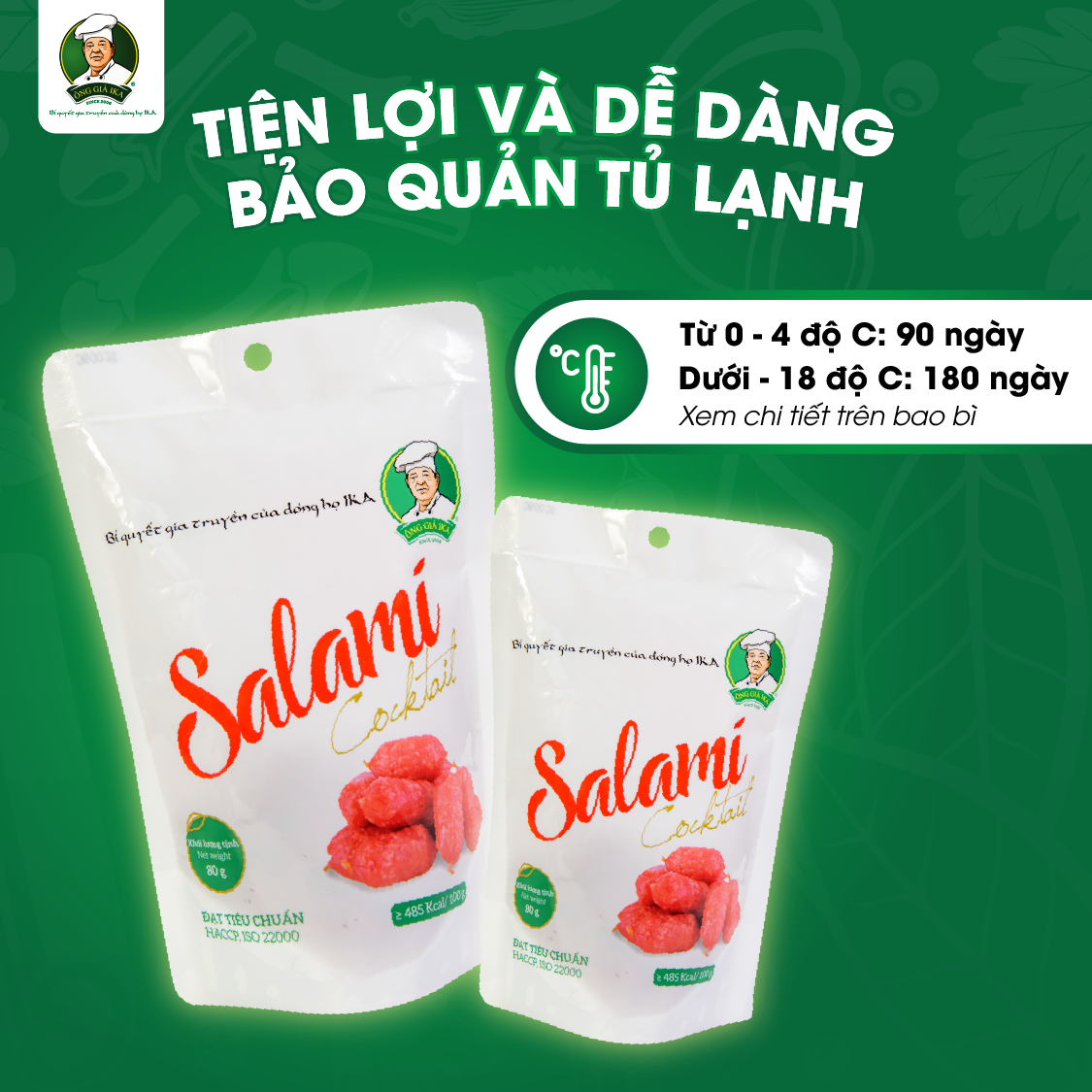 [Chỉ Giao Hà Nội] Salami Cocktail 80g